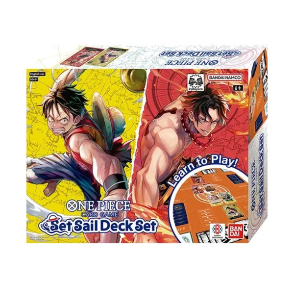 ONE PIECE CARD GAME SET SAIL DECK SD-01 STARTER DECK
