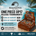 One Piece OP17 Release tournament 30th of August 1pm, BeachesTCG!
