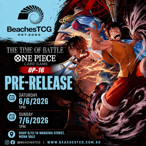 OP16 PRE RELEASE TOURNAMENT SUNDAY 7TH JUNE 2026
