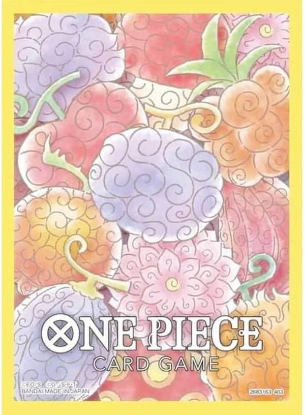 ONE PIECE Card Game Official Sleeves Vol.4 Devil fruit