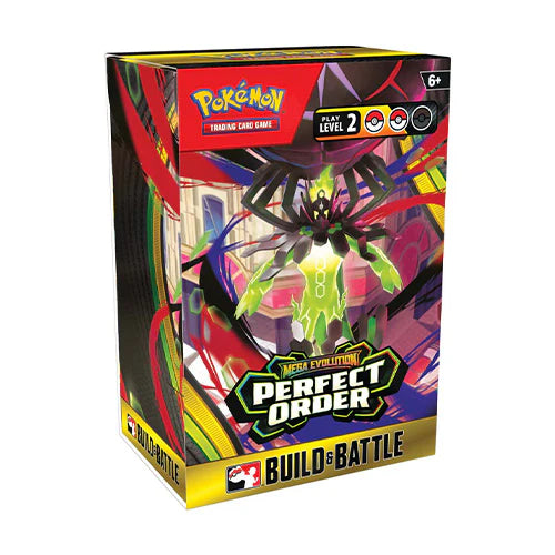 PRERELEASE EVENT - Pokemon TCG Mega Evolution Perfect Order Build & Battle Box