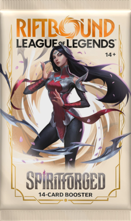 Riftbound SpiritForged booster pack