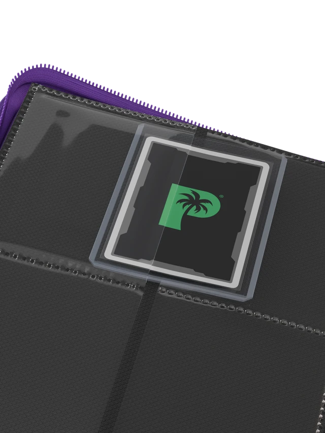 Collector's Series Top Loader Zip Binder - 4 Pocket - Purple