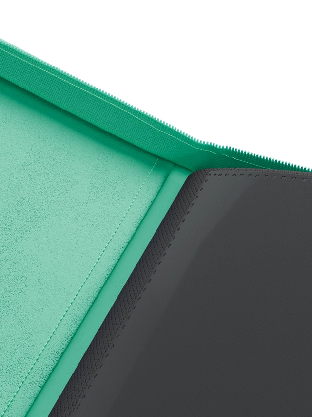 Collector's Series Top Loader Zip Binder - 4 Pocket - Turquoise