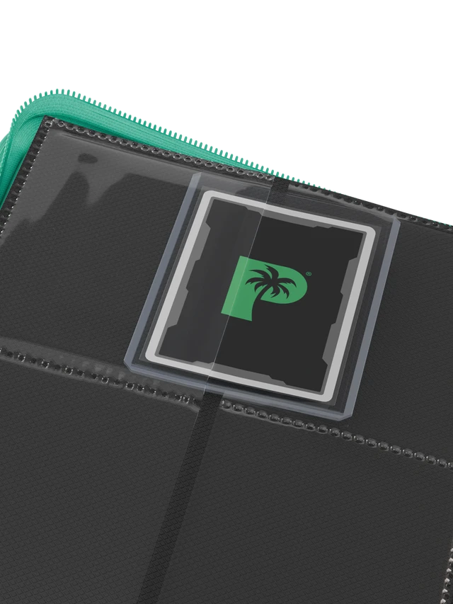 Collector's Series Top Loader Zip Binder - 4 Pocket - Turquoise