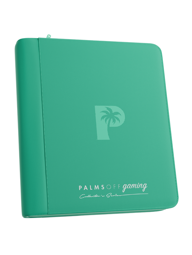 Collector's Series Top Loader Zip Binder - 4 Pocket - Turquoise