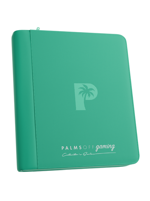 Collector's Series Top Loader Zip Binder - 4 Pocket - Turquoise