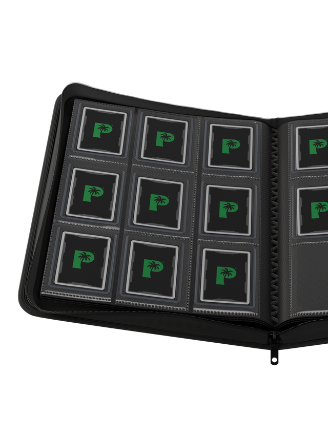 Collector's Series Top Loader Zip Binder - 9 Pocket - Black