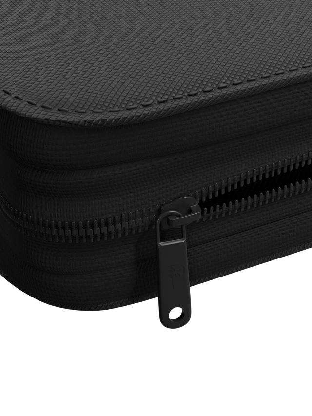 Collector's Series Top Loader Zip Binder - 9 Pocket - Black
