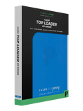 Collector's Series Top Loader Zip Binder - 9 Pocket - Blue