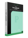 Collector's Series Top Loader Zip Binder - 9 Pocket - Turquoise