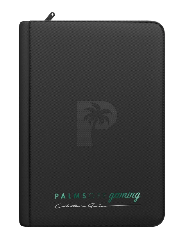 Collector's Series 4 Pocket Zip Binder - Black