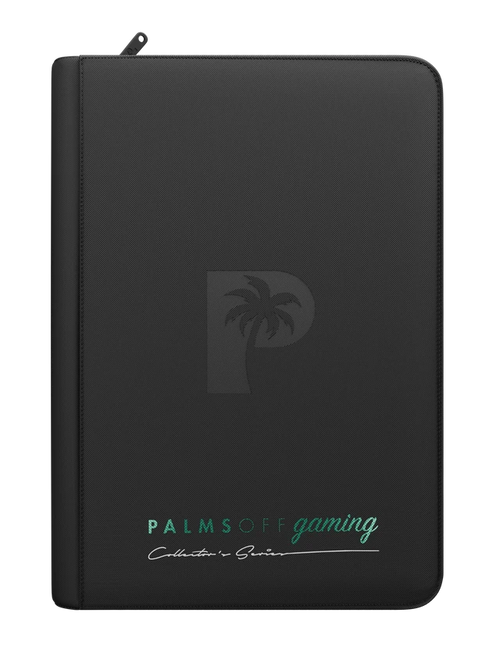 Collector's Series 4 Pocket Zip Binder - Black