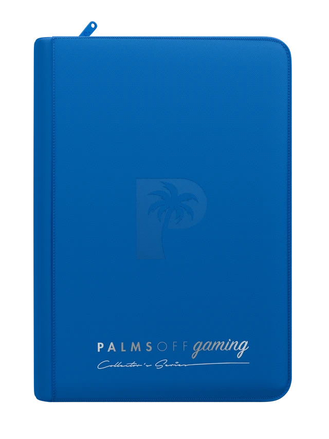 Collector's Series 4 Pocket Zip Binder - Blue