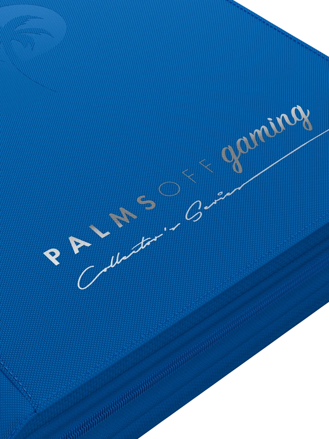 Collector's Series 4 Pocket Zip Binder - Blue