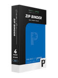 Collector's Series 4 Pocket Zip Binder - Blue