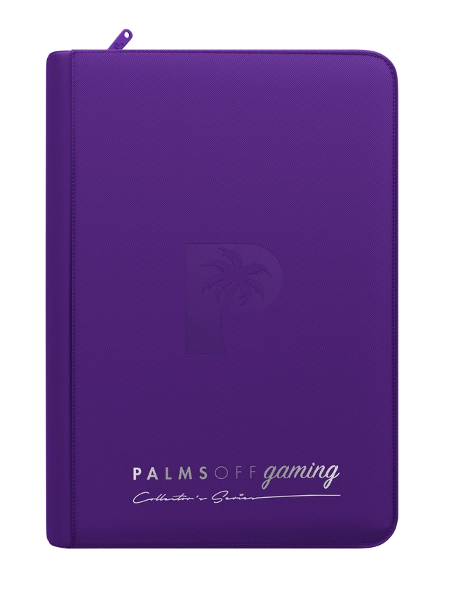 Collector's Series 4 Pocket Zip Binder - Purple