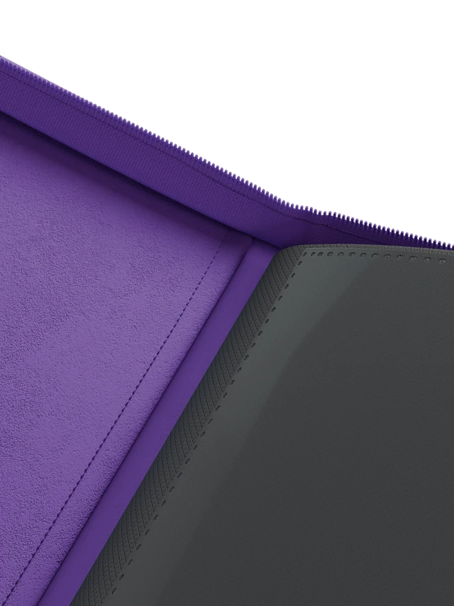 Collector's Series 4 Pocket Zip Binder - Purple