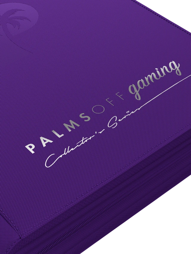 Collector's Series 4 Pocket Zip Binder - Purple