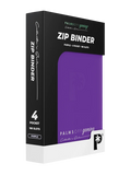 Collector's Series 4 Pocket Zip Binder - Purple