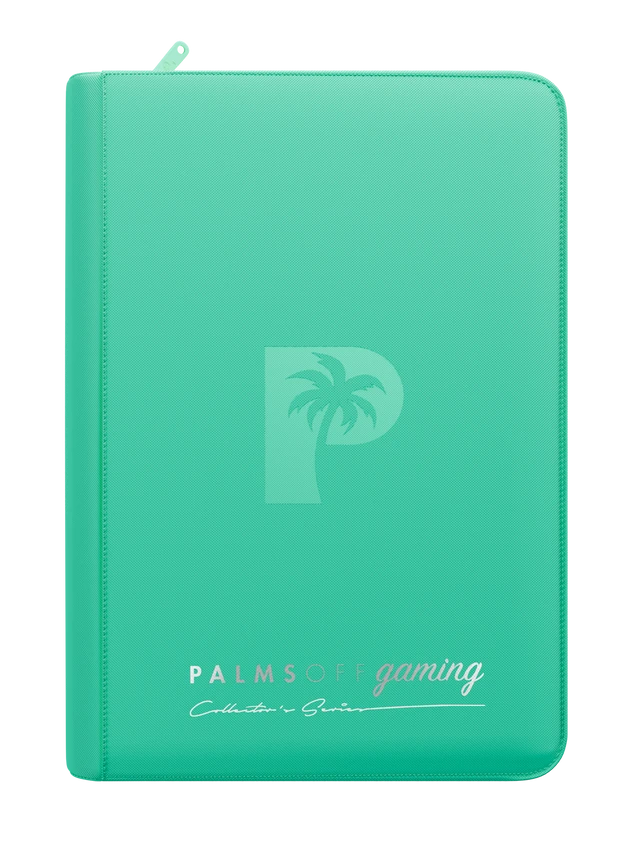 Collector's Series 4 Pocket Zip Binder - Turquoise