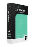 Collector's Series 4 Pocket Zip Binder - Turquoise