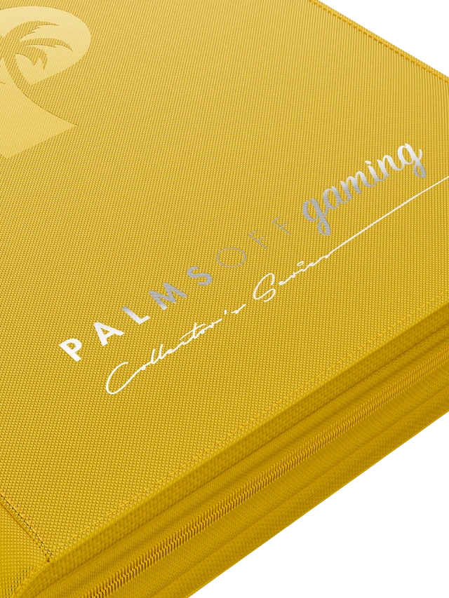 Collector's Series 4 Pocket Zip Binder - Yellow