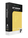 Collector's Series 4 Pocket Zip Binder - Yellow