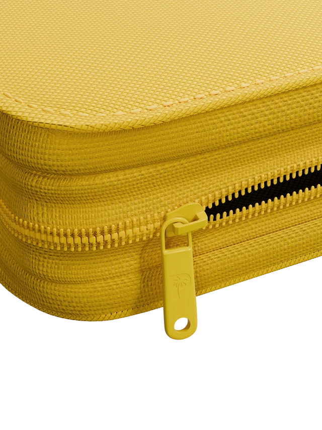 Collector's Series 4 Pocket Zip Binder - Yellow