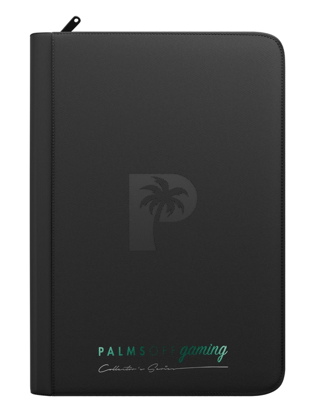 Collector's Series 9 Pocket Zip Binder - Black