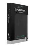 Collector's Series 9 Pocket Zip Binder - Black