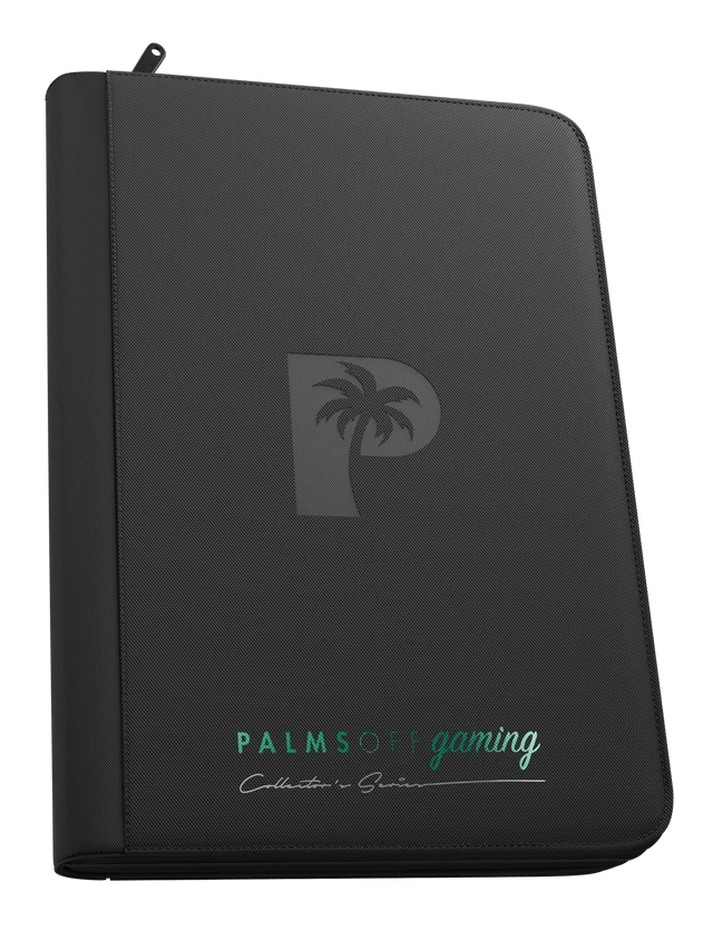 Collector's Series 9 Pocket Zip Binder - Black