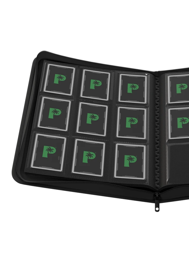 Collector's Series 9 Pocket Zip Binder - Black
