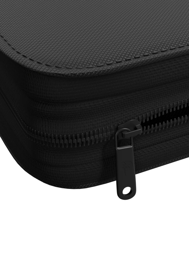 Collector's Series 9 Pocket Zip Binder - Black