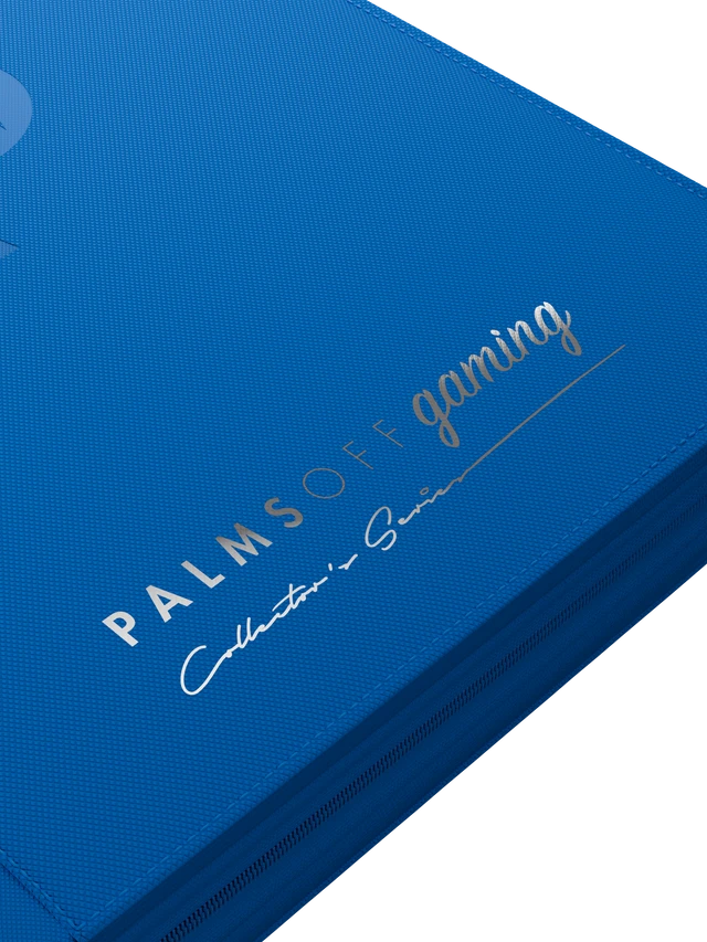 Collector's Series 9 Pocket Zip Binder - Blue