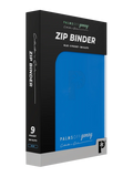 Collector's Series 9 Pocket Zip Binder - Blue