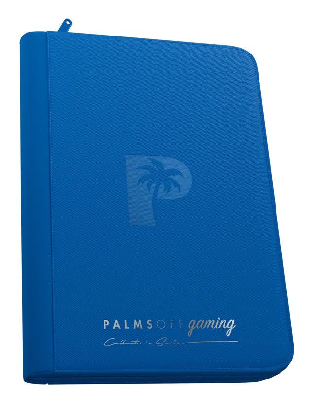 Collector's Series 9 Pocket Zip Binder - Blue