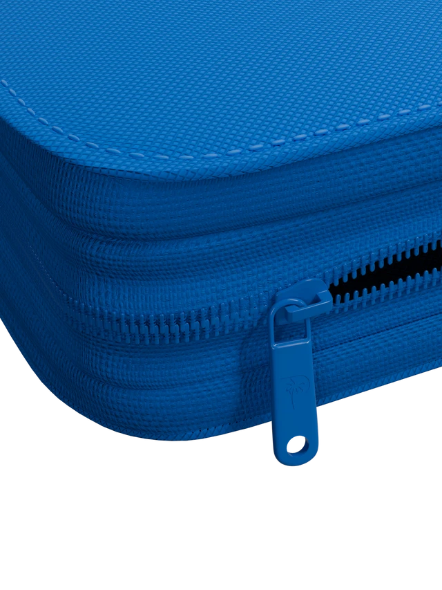 Collector's Series 9 Pocket Zip Binder - Blue