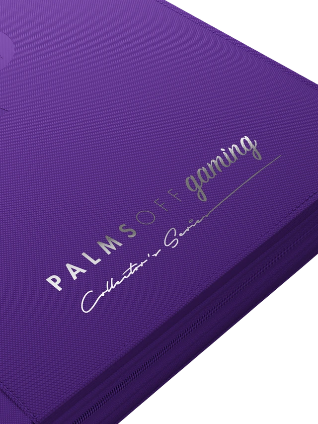 Collector's Series 9 Pocket Zip Binder - Purple