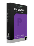 Collector's Series 9 Pocket Zip Binder - Purple