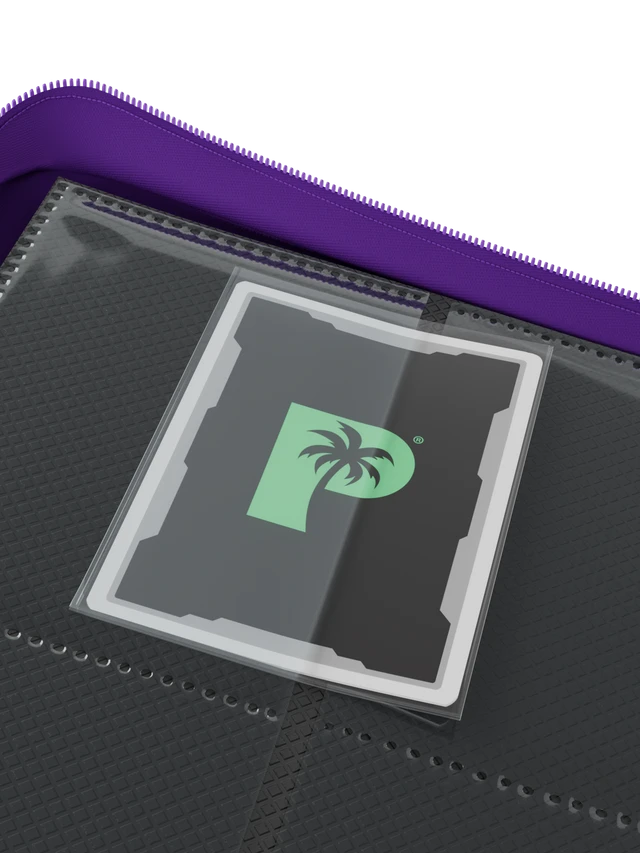 Collector's Series 9 Pocket Zip Binder - Purple