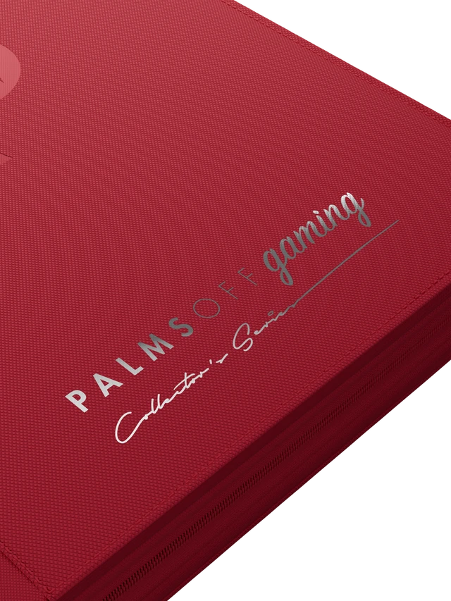Collector's Series 9 Pocket Zip Binder - Red