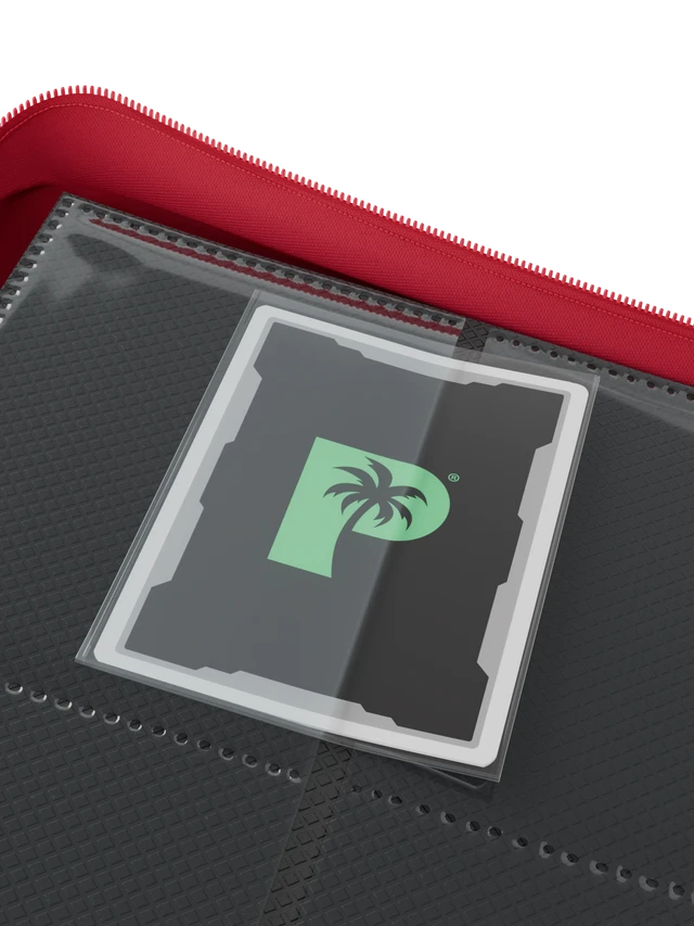 Collector's Series 9 Pocket Zip Binder - Red