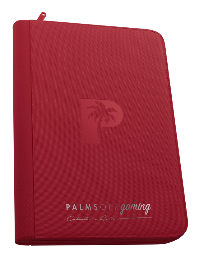 Collector's Series 9 Pocket Zip Binder - Red