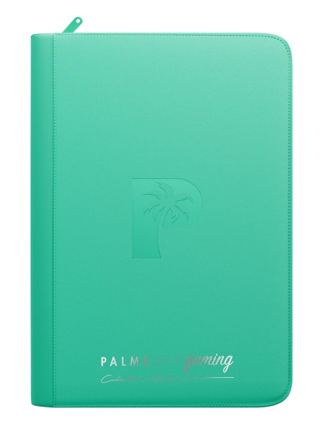 Collector's Series 9 Pocket Zip Binder - Turquoise