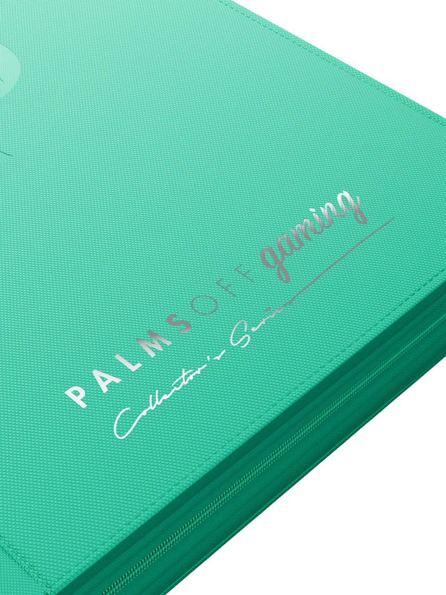 Collector's Series 9 Pocket Zip Binder - Turquoise