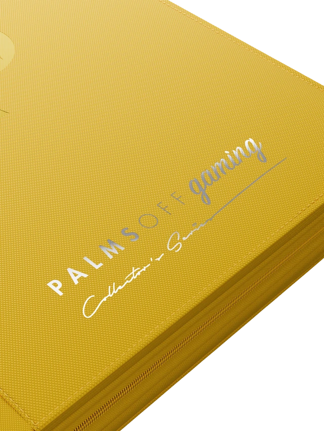Collector's Series 9 Pocket Zip Binder - Yellow