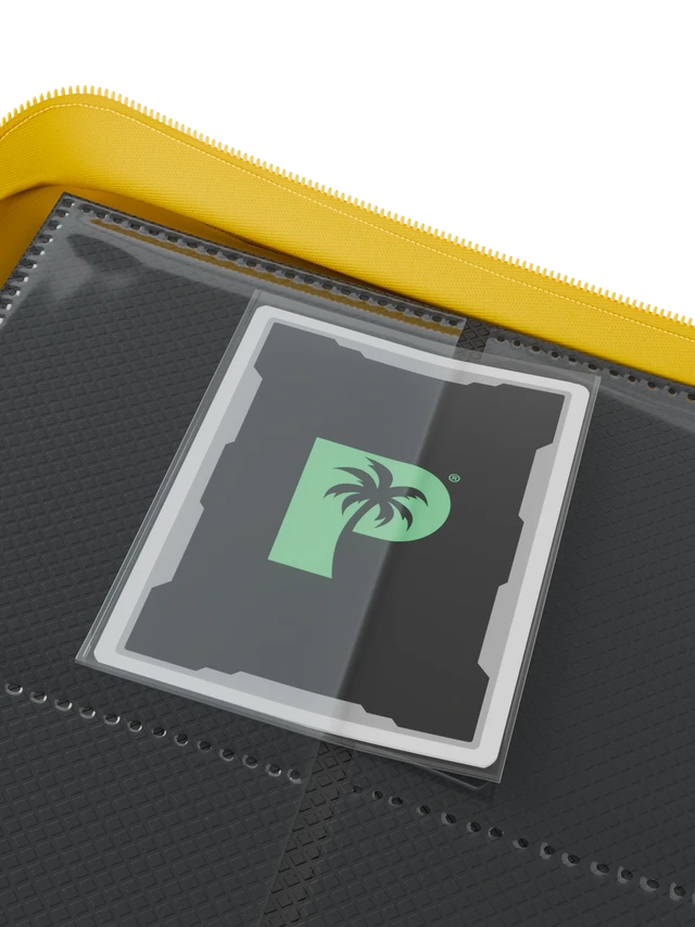 Collector's Series 9 Pocket Zip Binder - Yellow