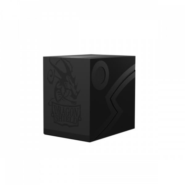 Dragon Shield: Deck Box – Double Shell – Shadow Black/Black