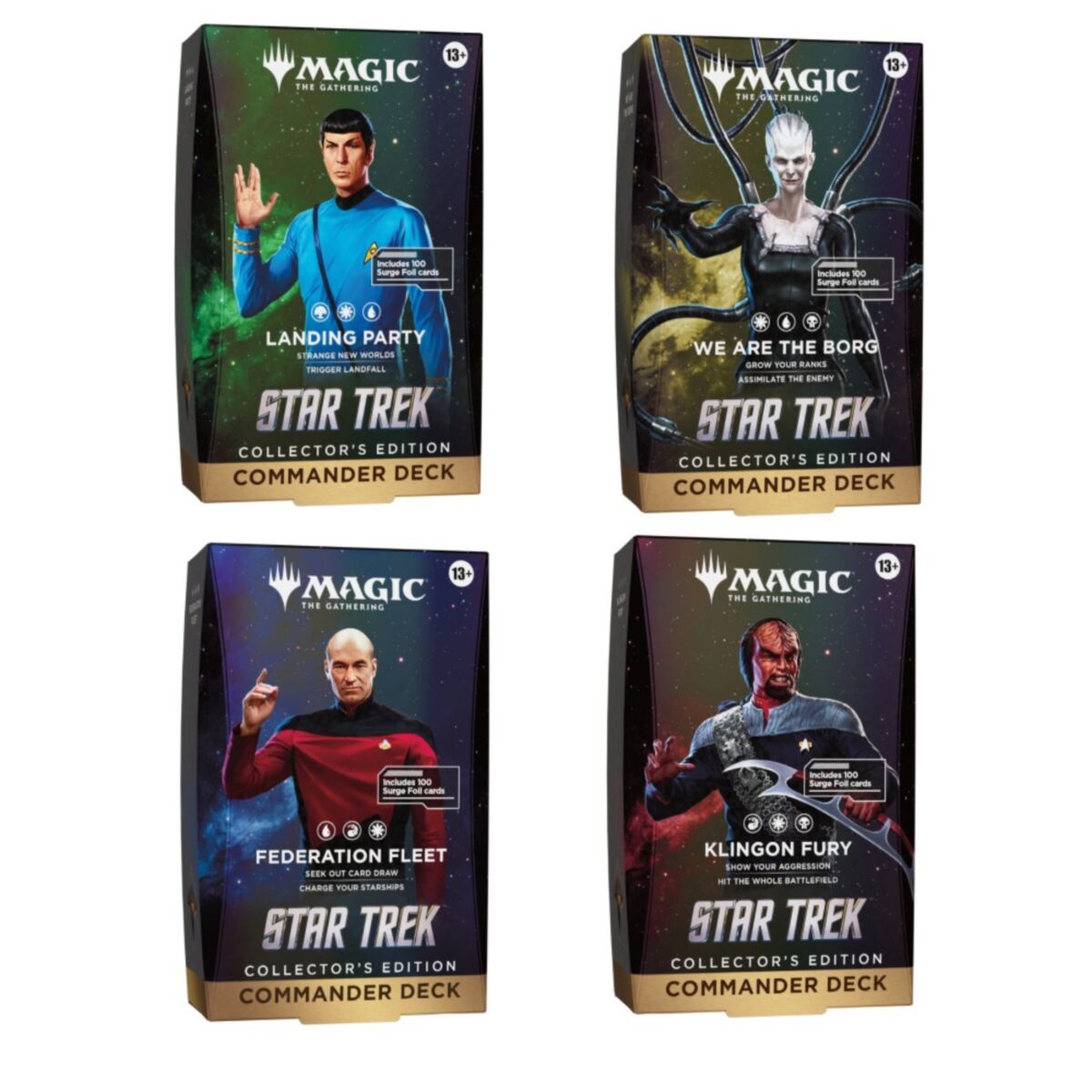 MTG Star Trek - Collector Commander (Assorted see instore for availability)